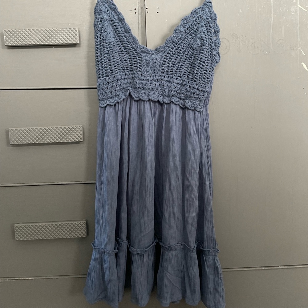 crochet top dress